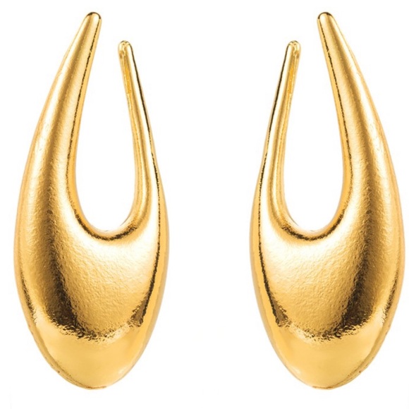 🆕 U large drop earrings - Picture 10 of 12